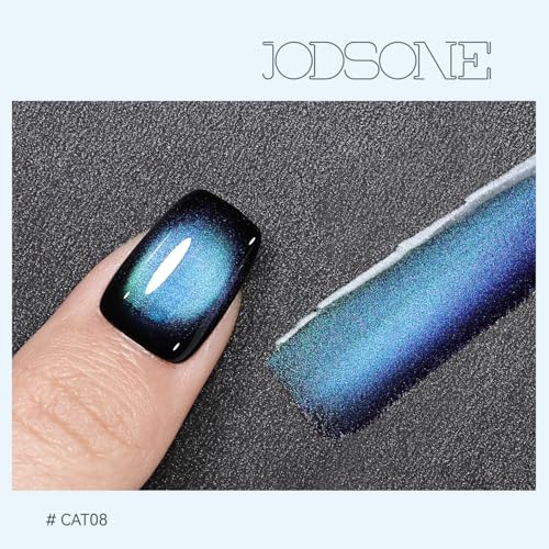 16.5mL Cat Eye Gel Polish with Magnet - Blue Purple Chameleon Effect - Variation CAT08