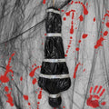Halloween Hanging Dead Body Prop - 60 Inch Inflatable Corpse for Haunted House & Outdoor Decor