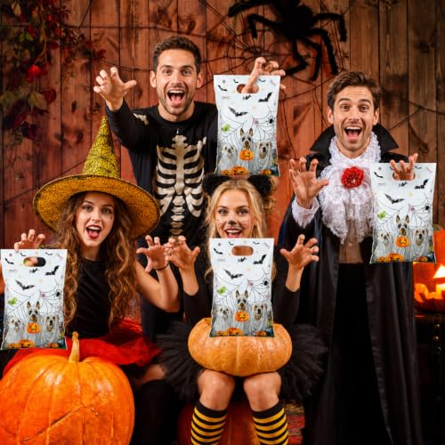 Halloween Ghost Dog Candy Bags Pack of 150 - Trick or Treat Gift Bags