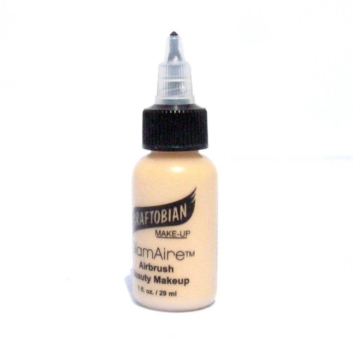 GlamAire Airbrush Makeup by Graftobian - High Definition Airbrush Foundation, Professional Formula for Long-Lasting Wear, For Makeup Artists and Beauty Aficionados, Made in USA, Sunrise Flush ©