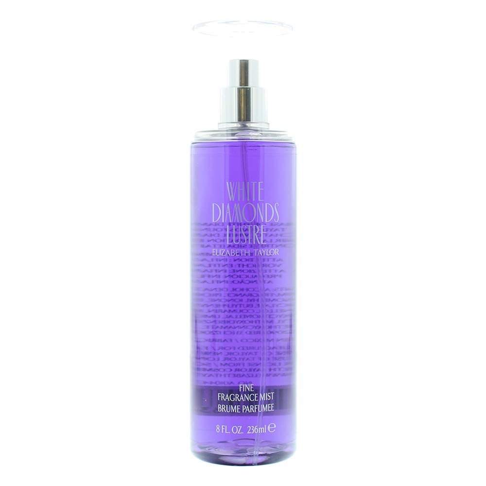 White Diamonds Lustre by Elizabeth Taylor | Fragrance Mist 8 oz - Elegant Scent for Women