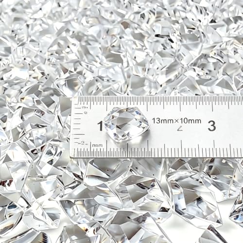 Clear Acrylic Ice Rocks Set for Decor Vase Fillers Party Table Centerpieces