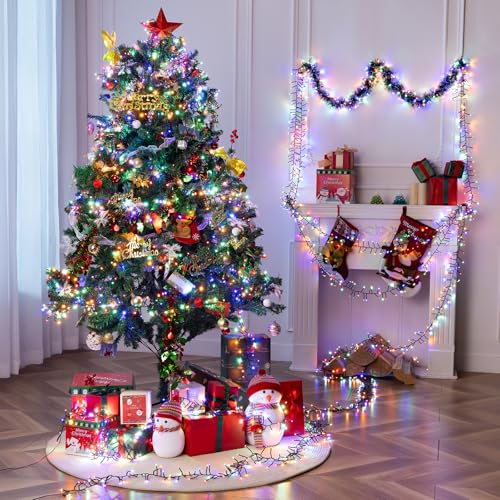 1000 LED Christmas String Lights with Remote Waterproof Indoor Outdoor Decorations