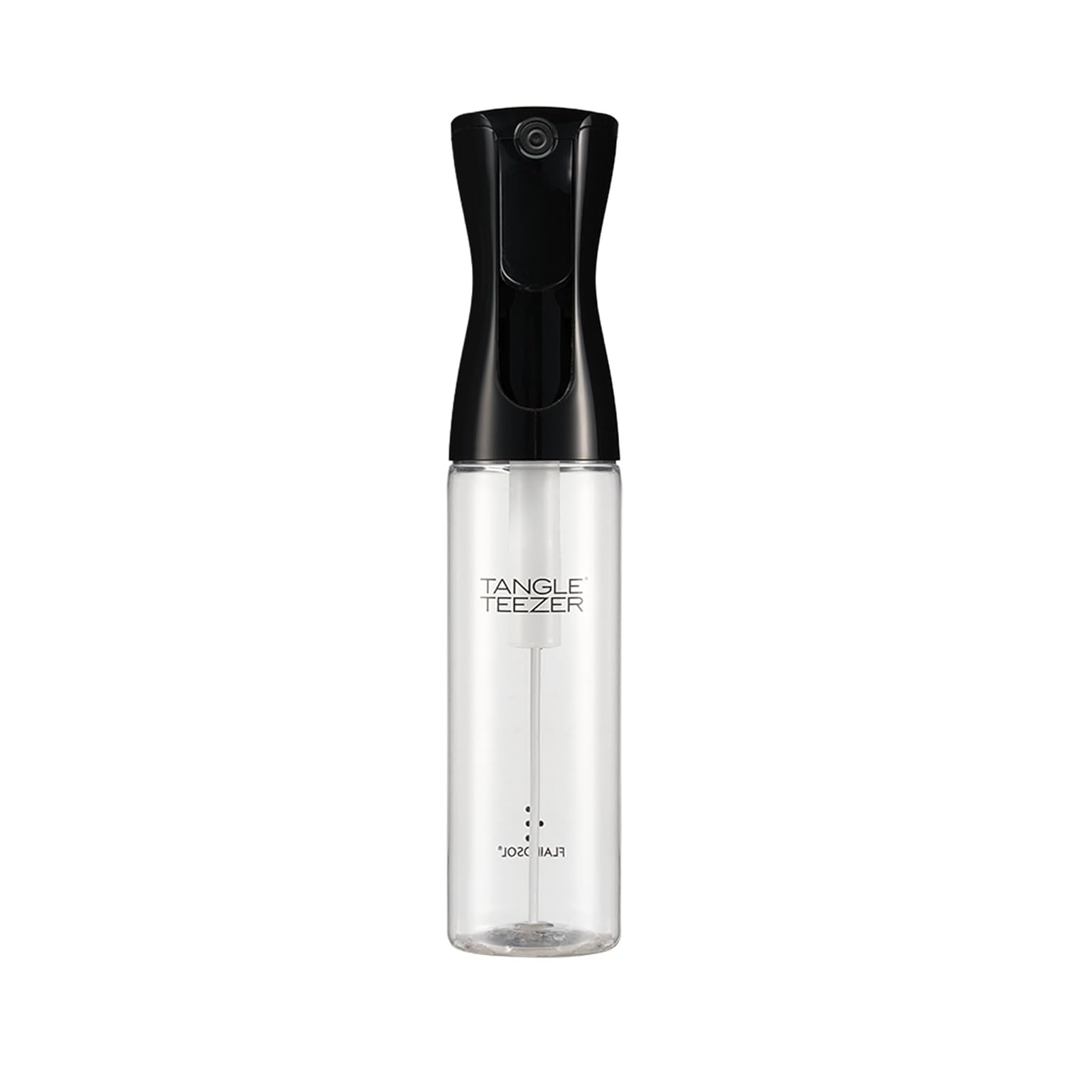 TANGLE TEEZER Fine Mist Spray Bottle - Reusable & Refillable for Hair Detangling | 10.1 oz, Black