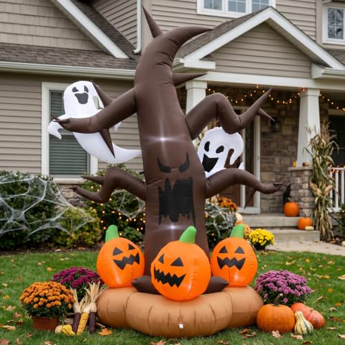 8ft Halloween Horror Tree Inflatable Decoration - Horror Tree Variation