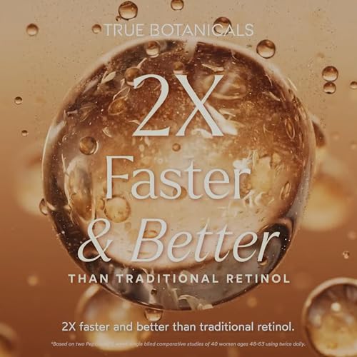 True Botanicals Phyto Retinol Sleep Serum | Nightly Anti-Aging Serum | Retinol Alternative | Targets & Reduces Fine Lines & Wrinkles | Dermatologist Tested, All Natural, Vegan | 1 fl oz | 30 ml