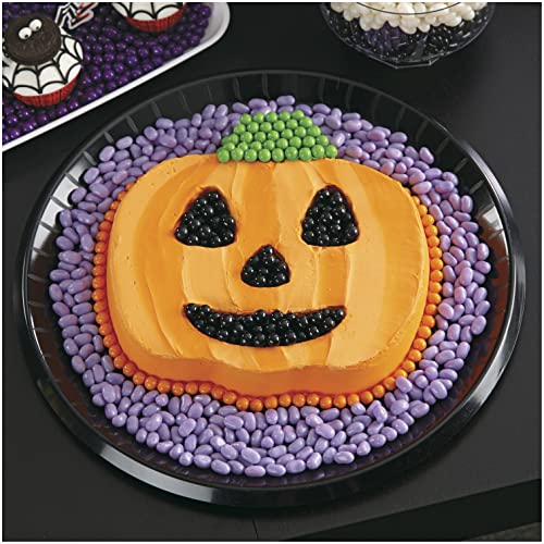 11-Inch Jack-O-Lantern Fluted Cake Pan for Halloween and Holiday Baking
