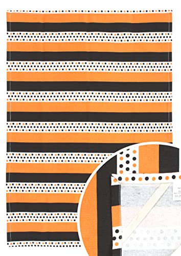 Halloween Print Kitchen Towels Set of 4 - Super Absorbent Cotton, Durable & Stylish