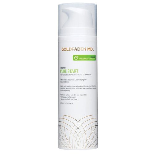 Goldfaden MD Pure Start Facial Cleanser - Gentle Detoxifying Formula | 5 Fl Oz