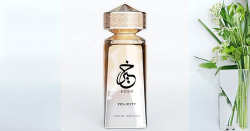 Paris Corner Khair Felicity Perfume - 3.4 fl oz | Joyful Unisex Fragrance with Champagne, Cassis, Rose, Vanilla, Musk