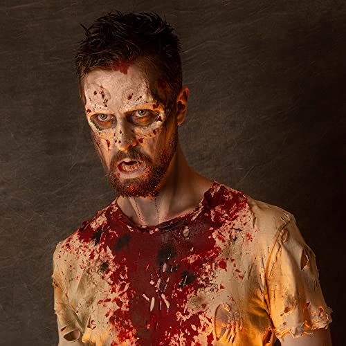 Zombie Makeup Kit - Professional Theatrical Face Paint & Effects for Costume & Halloween