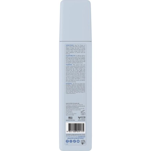 Minetan Self Tan Eraser Foam - 5 Minute Application for Smooth Skin Finish | Ultra Hydrating, 6.7 Fl Oz