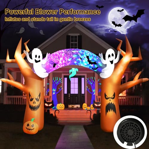 17 FT Halloween Inflatable Tree Archway - Outdoor Yard Decoration - Variation: Tree Arch