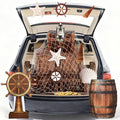 Pirate Party Decorations Kit for Trunk or Treat Halloween Car Decor - 17 Pcs