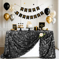 Black Sequin Tablecloth 50x102 Inch Rectangle Sparkly Party Decor - Variation of THIS listing