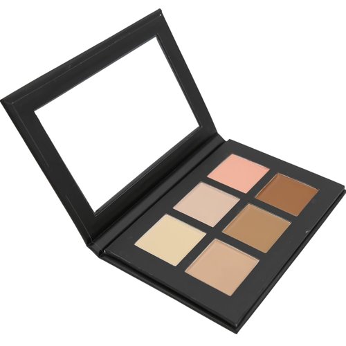 Skiennix Contour and Highlighting Makeup Kit - 6 Color Cream Palette for Medium Skin Tone