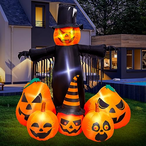 Max Fun 7FT Halloween Inflatable Pumpkin Decoration for Outdoor Garden - Variation of THIS listing