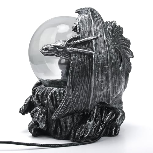 Mini Touch-Activated Plasma Ball Lamp - LED Lightning Globe for Parties & Decor