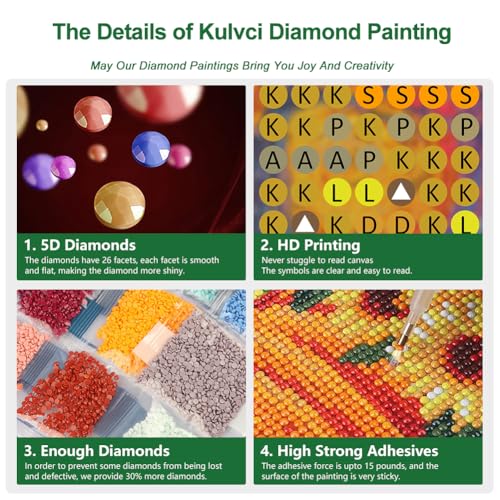 Cat Diamond Painting Kit 12x12 Inch - DIY Rhinestone Art Craft for Adults