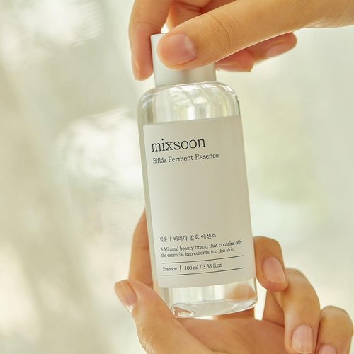 mixsoon Bifida Ferment Essence - Skin Barrier Strengthening, Rejuvenating Essence for Damaged Skin - Korean Skincare - Vegan (3.38 fl.oz / 100ml)