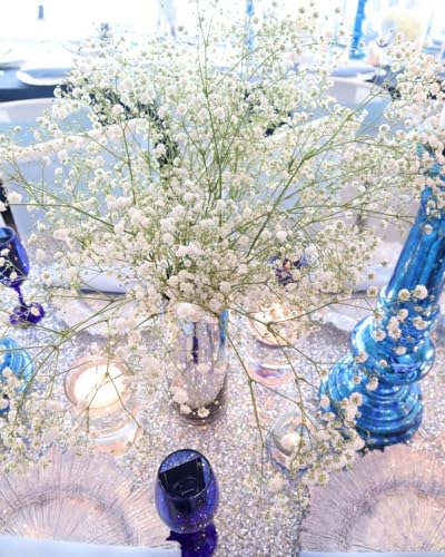 Silver Sequin Tablecloth for Party & Holiday Events 132x90 Inches Rectangular