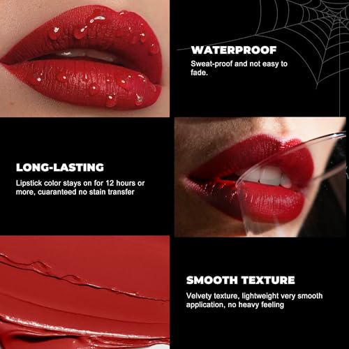 Gold Lipstick Shimmer Body Paint for Halloween and Gothic Makeup - 1 Ounce - ShimmerGold