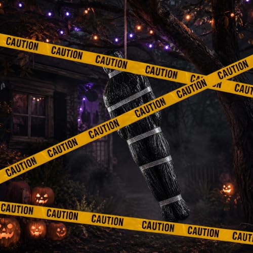 Halloween Inflatable Dummy Body Prop - 60 Inch Hanging Fake Scene Decor