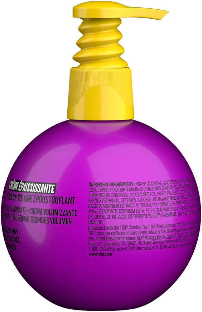 TIGI Bed Head Small Talk Thickening Cream - Unisex Styling Cream for Volume | 8.12 oz