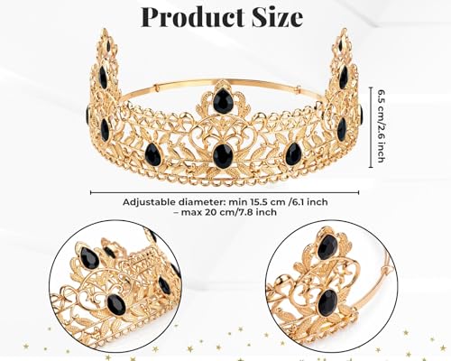 Birthday King Crown and Sash Set for Men - Royal Celebration Accessories