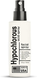 BodyJ4You Hypochlorous Acid Spray for Face Cleaner - HOCL Facial Toner Acne Sensitive Skin - HOCL Molecule Spray Topical Skin Redness Relief Breakouts - Piercing Aftercare Solution Fine Mist - 4 Fl Oz