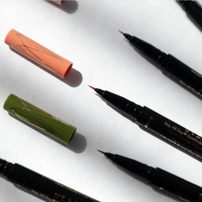 Stila Stay All Day® Dual-Ended Liquid Eye Liner - Waterproof & Long-Lasting | Perfect for Precise Application