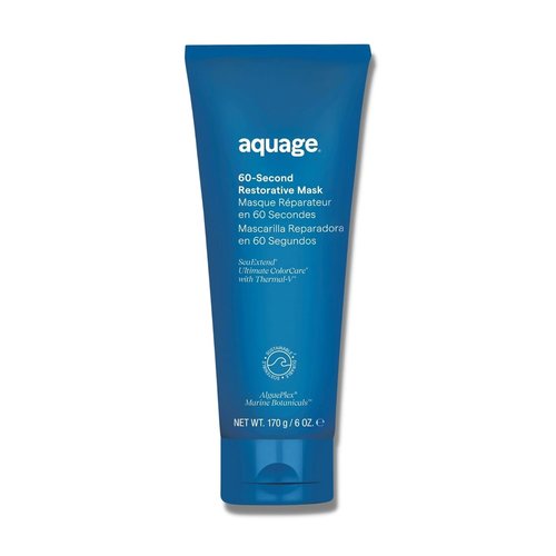 AQUAGE 60-Second Restorative Mask - Restores Strength & Moisture | Seals Shine, 6 oz