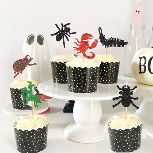 Animal Cupcake Toppers 30 Pack Kids Birthday Party Decorations