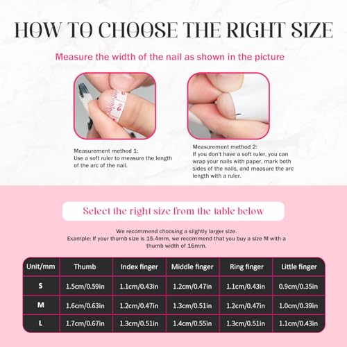 Press On Nails Black French Tip Fake Nails Short Square M / A 2626