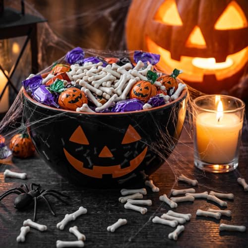 Halloween Mini Resin Skeleton Bones Figurines Set - 100 Pieces for Crafts & Decorations (Variation: Skeleton Bones)