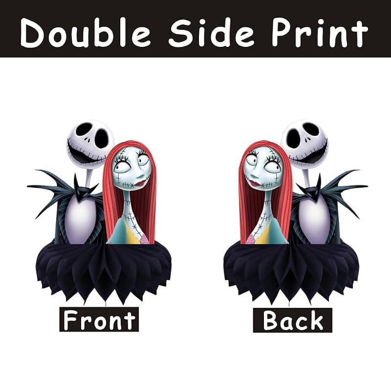 8-Pack Nightmare Themed Table Centerpieces Birthday Party Decorations