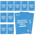 Travel Makeup Remover Wipes Set - 100 Individually Wrapped Face Cleansing Wipes