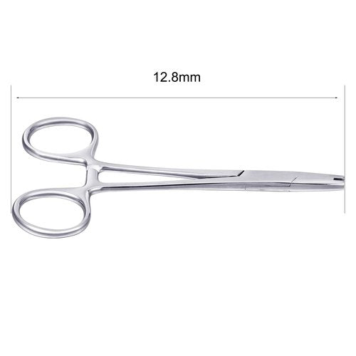 QWALIT Piercing Ball Removal Tool Stainless Steel Dermal Anchor Forceps for Dermal Tops Remove or Screw on Ball Pliers for 3mm 16g Nose Septum Earrings Lip Ring Labret Jewelry Changing Tool Pliers
