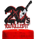 Halloween 30th Birthday Cake Topper - You Killed It 20s Design