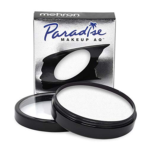 Water-Activated Face & Body Paint - White, 1.4 Ounce - Professional Makeup