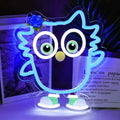 Owl Neon Sign LED Light for Bedroom Game Room Kids Room Decor USB Power