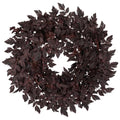 Fall Cimicifuga Wreath - 24-inch Artificial Autumn Door Decor for Indoor & Outdoor