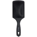 Cala Soft Touch Paddle Hair Brush - Shine Enhancing, Detangling, Anti-Breakage | Black, Unisex, All Ages