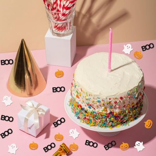 Halloween Ghost Confetti for Party Decorations - 120 Pieces