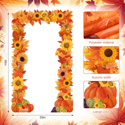 Autumn Porch Banner for Fall Thanksgiving Party Decoration - Fall Theme