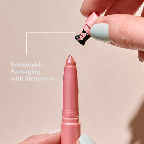 3INA The 24H Eye Stick - Long-Lasting Waterproof Eyeshadow - Creamy, Pigmented Formula - Matte & Sparkly Finish - 0.049 oz