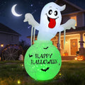 6 Ft Halloween Ghost in Bottle Inflatable Yard Decoration with LEDs