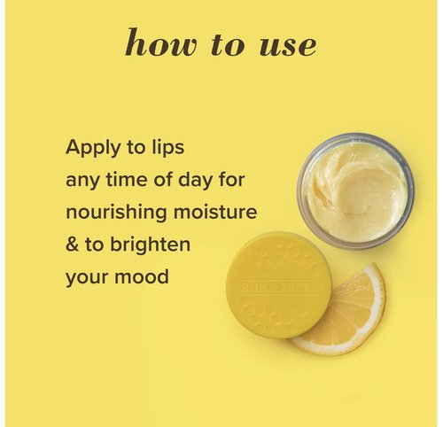 Burt's Bees Natural Lip Treatment - Hydrating Sweet Mint Balm with Sea Minerals | Nourishing Lemon Sorbet