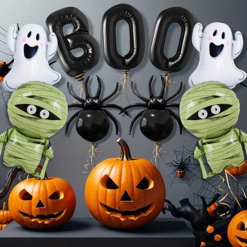 Halloween Balloon Set 9 Pieces Foil Balloons Halloween Party Decorations