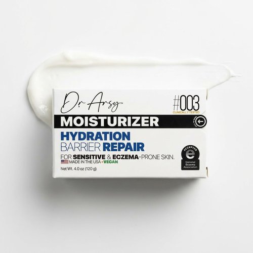 Regine Switzerland Moisturizer #003 - Hydrating & Repair Cream for Dry, Sensitive Skin | Fragrance-Free, Vegan | 120g